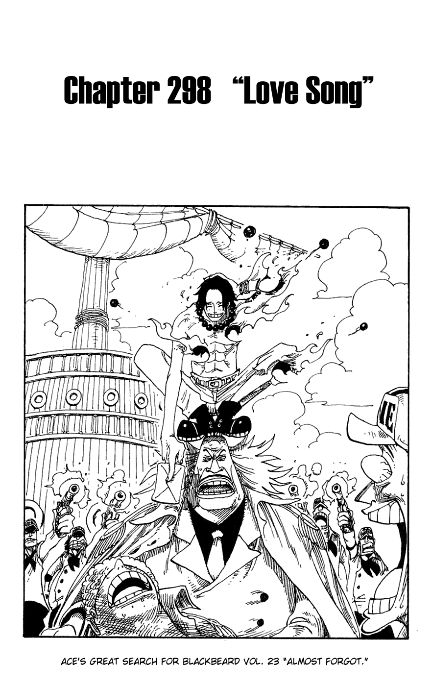 One Piece, Chapter 298 image 01